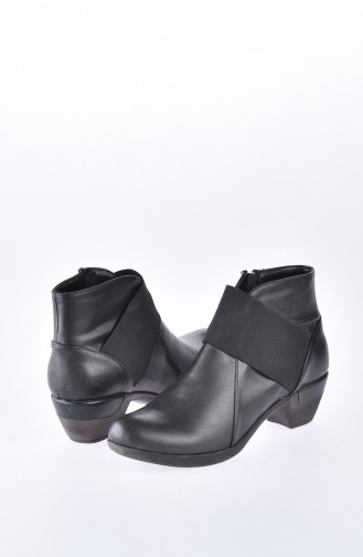Black Boots-booties 50159-02