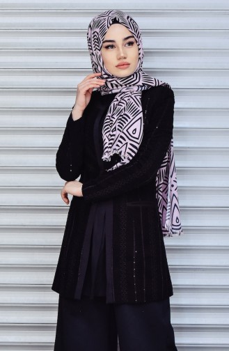 Schwarz Jacke 3456-02