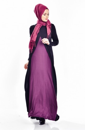 Black Hijab Dress 0703-03