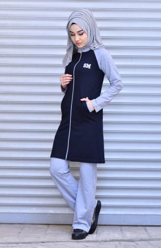 Gray Tracksuit 0375-03