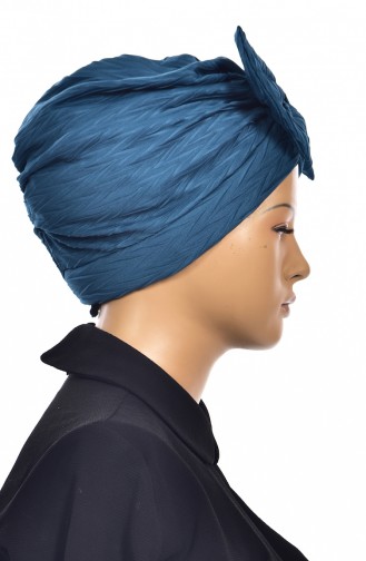 Turban Pret-a-Porter Pétrole 1000-05