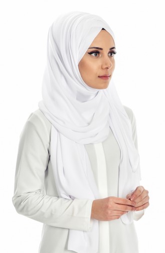 Turban Pret-a-Porter Blanc 16