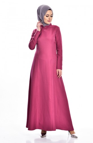 Cherry Hijab Dress 7161-12