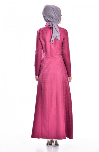 Cherry Hijab Dress 7161-12