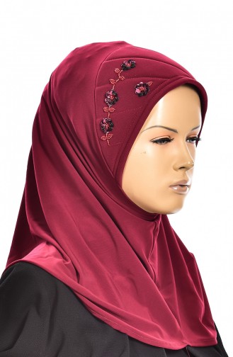 Claret Red Ready to Wear Turban 1004-05