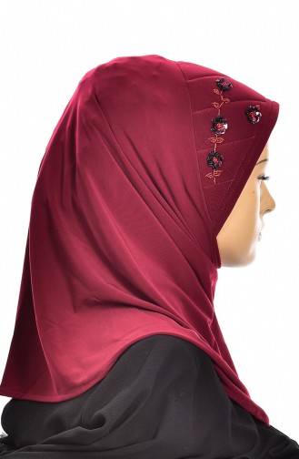 Claret Red Ready to Wear Turban 1004-05