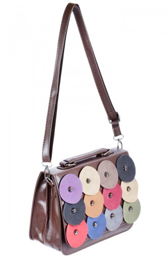 Brown Shoulder Bags 42325-08
