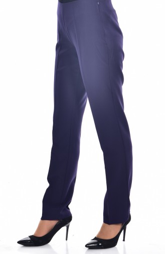 TUBANUR Side Zippered Pants 2875-02 Purple 2875-02