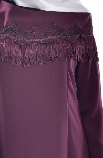 Purple Hijab Dress 7537-01