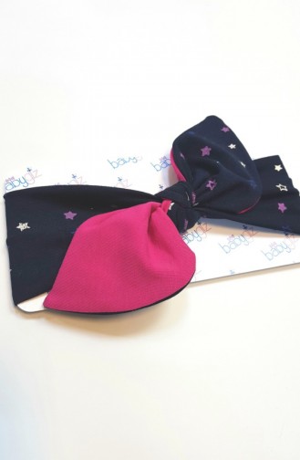 Bandana NBA070 Bleu Marine Fushia 070