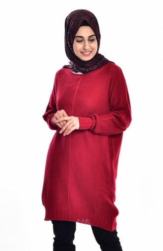 Rot Pullover 2072-10