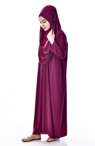 Fuchsia İslamitische Jurk 9500-03