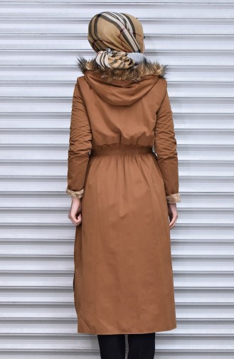 Brown Trench Coats Models 7229-06