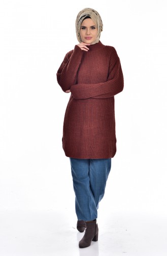 Brick Red Sweater 4017-05