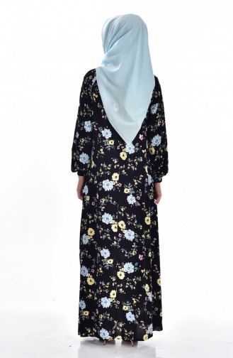 Black Hijab Dress 0067-01