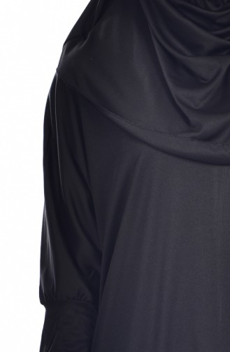 Black Hijab Dress 3635-02