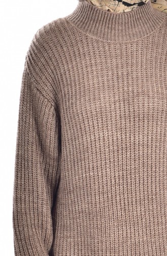 iLMEK Knitwear Sweater 4017-04 Mink 4017-04