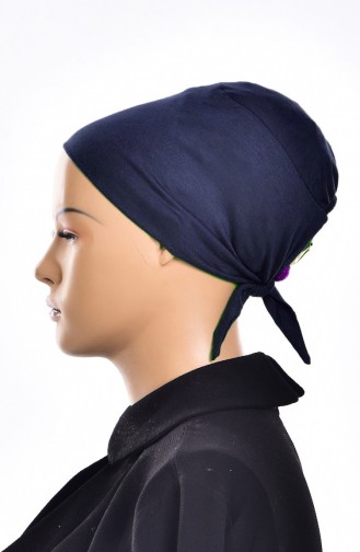 Bonnet Sans Couture Grande Taille 2005-08 Bleu Marine 2005-08