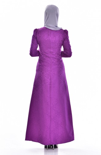 TUBANUR Jaquard Dress 2772-27 Light Purple 2772-27