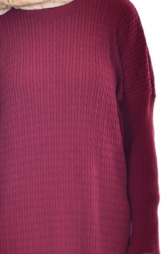 Claret Red Sweater 3191-03