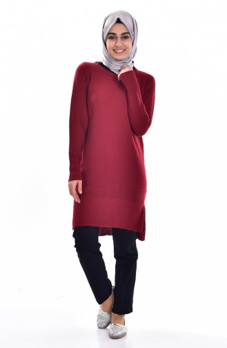 Knitwear Sweater 2079-10 Claret Red 2079-10