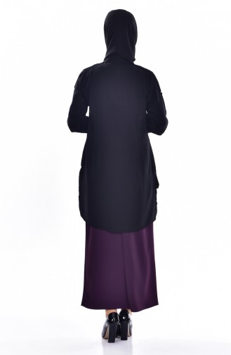 Elastic Pen Skirt 2011-04 Purple 2011-04