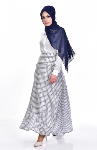 Navy Blue Rok 7008-01