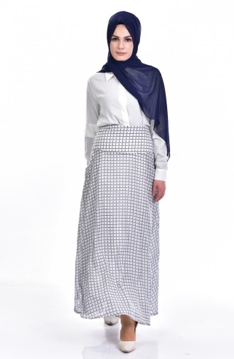 Navy Blue Rok 7008-01