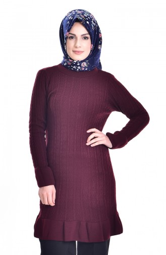 Strickpullover 3243-01 Weinrot 3243-01