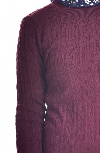 Strickpullover 3243-01 Weinrot 3243-01