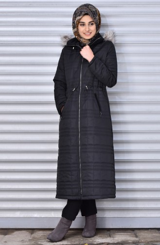 معطف أسود 35565C-01