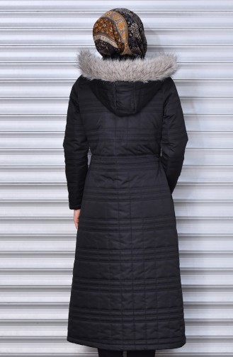Black Winter Coat 35565C-01