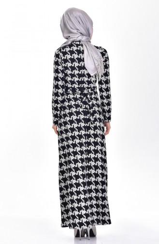 Robe avec Ruban 5006-02 Noir 5006-02