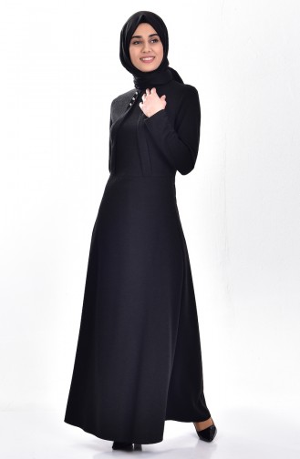 فستان أسود 4004-01