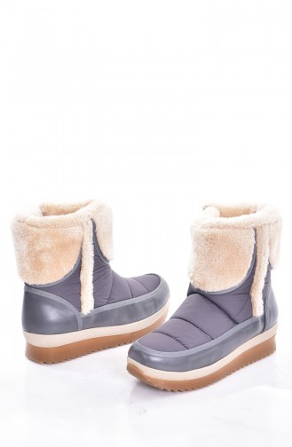 Smoke-Colored Boots-booties 0214A-03