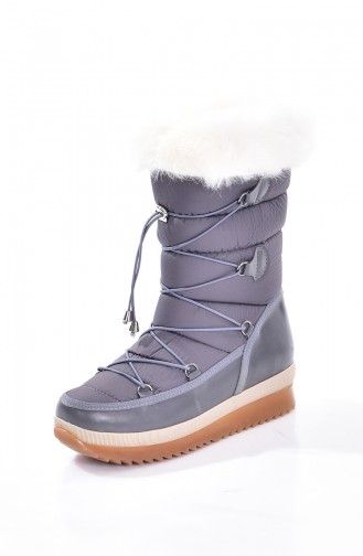 Smoke-Colored Boots-booties 0246-02