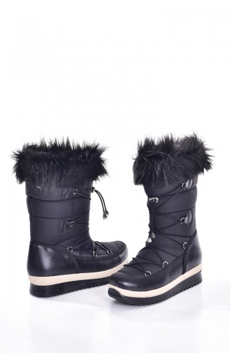 Black Boots-booties 0246-04