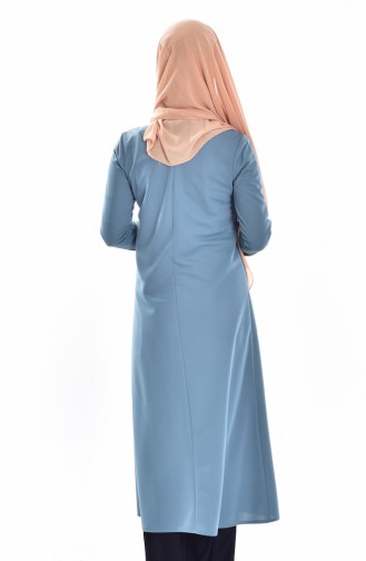 Tunique avec Collier 3167-03 Vert menthe 3167-03
