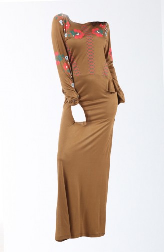 Brown Pajamas 8135-01