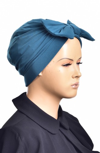 Sandy Turban Bonnet Prêt 1002-08 Vert emeraude 1002-08