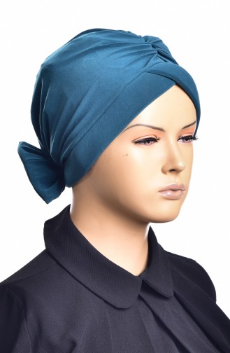 Sandy Turban Bonnet Prêt 1002-08 Vert emeraude 1002-08