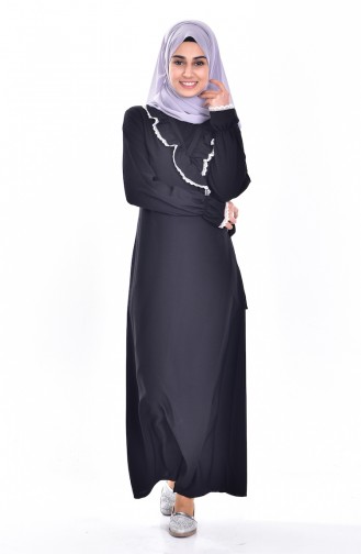 فستان أسود 1004-02