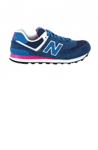 New Balance Blue Women`s Shoes Wl574Moy 573369