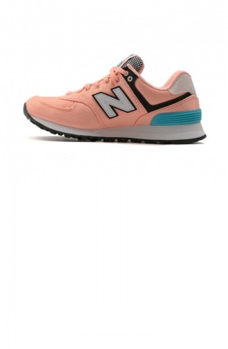 New Balance Turuncu Kadın Ayakkabısı Wl574Asa
