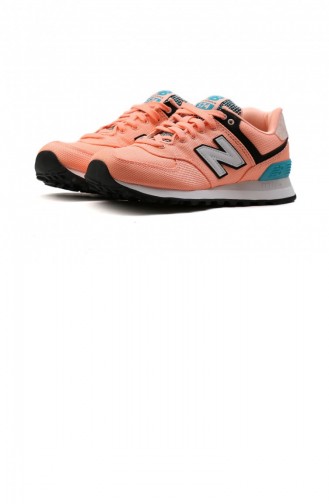New Balance Turuncu Kadın Ayakkabısı Wl574Asa