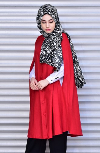 Red Poncho 1105-10