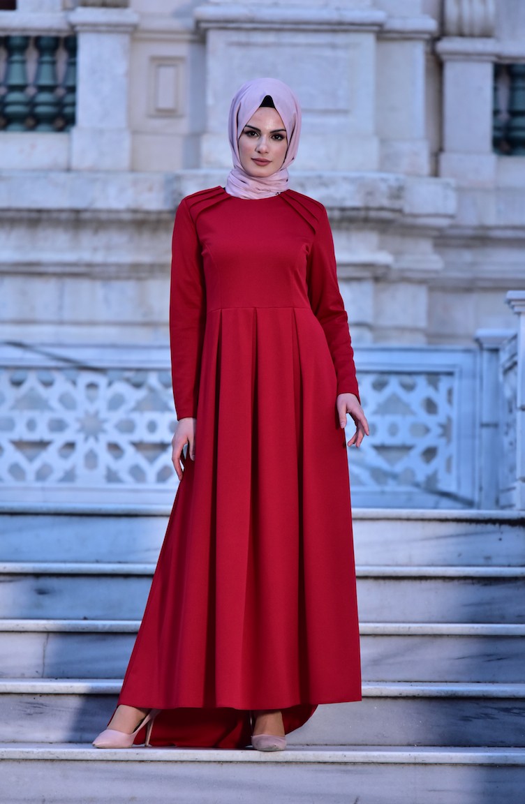 green emerald velvet dress Red Gold Heavy Embroidered Fancy Long Embellished Sleeves A line Musli   Sultan Dress