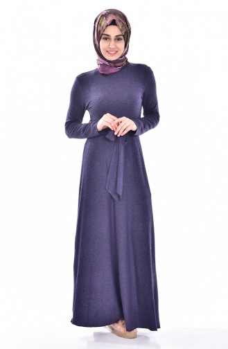 Navy Blue Hijab Dress 2025-04