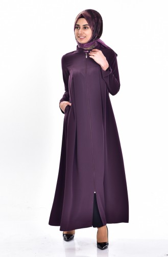 Purple Abaya 0086-02