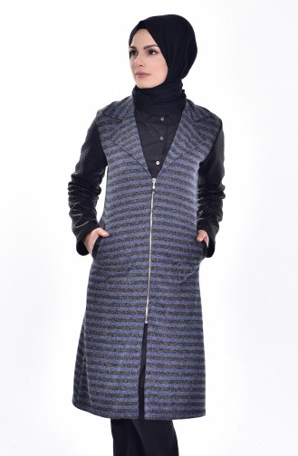 Quilted Coat 0407-03 Saxon Blue 0407-03